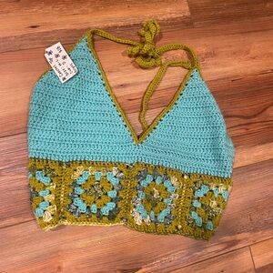 Crocheted Crop Top